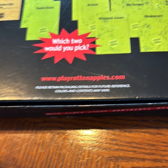 Rotten Apples Adult Party Game - Picture 3 of 7